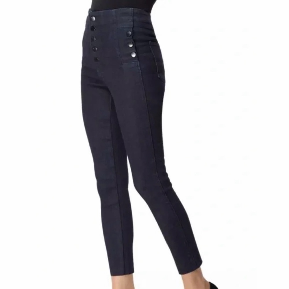 J Brand Natasha Sky High Crop Skinny Jeans Indigo NWOT